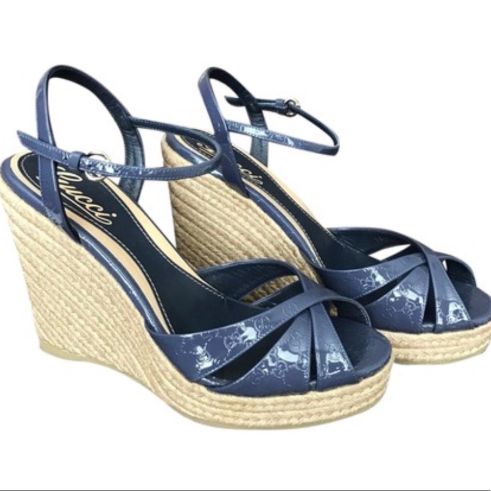 ❤️GUCCI Vernice Microguccissima, size 9